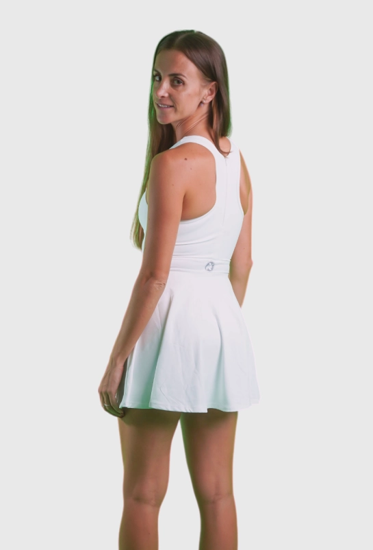Vestido Nicole Nobile 2026, Branco