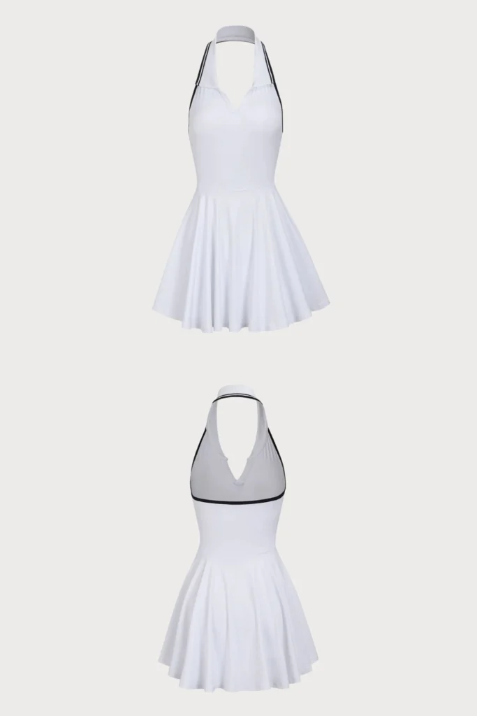 Vestido Bianco Azul, Nicole Nobile 2026