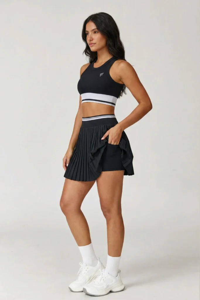 Conjunto Malibu Nicole Nobile, Preto